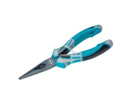 Длинногубцы прямые Gross 17170 170 мм, трехкомпонентные рукоятки