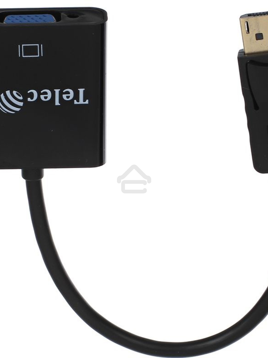 Кабель-переходник DP --> VGA-F 0,2m , Telecom (TA522)