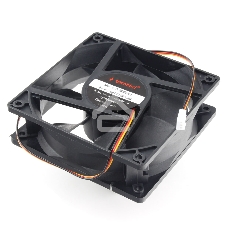 Вентилятор для корпуса Gembird 18662 черный, 120 мм, 2500 об/мин, 38.65 дБ, 3 pin