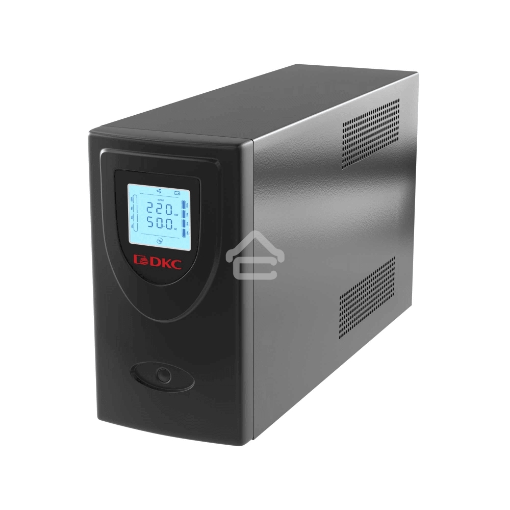Источник бесперебойного питания ИБП Info LCD 2000В.А IEC (2) Schuko (2) USB + RJ45 DKC INFOLCD2000SI