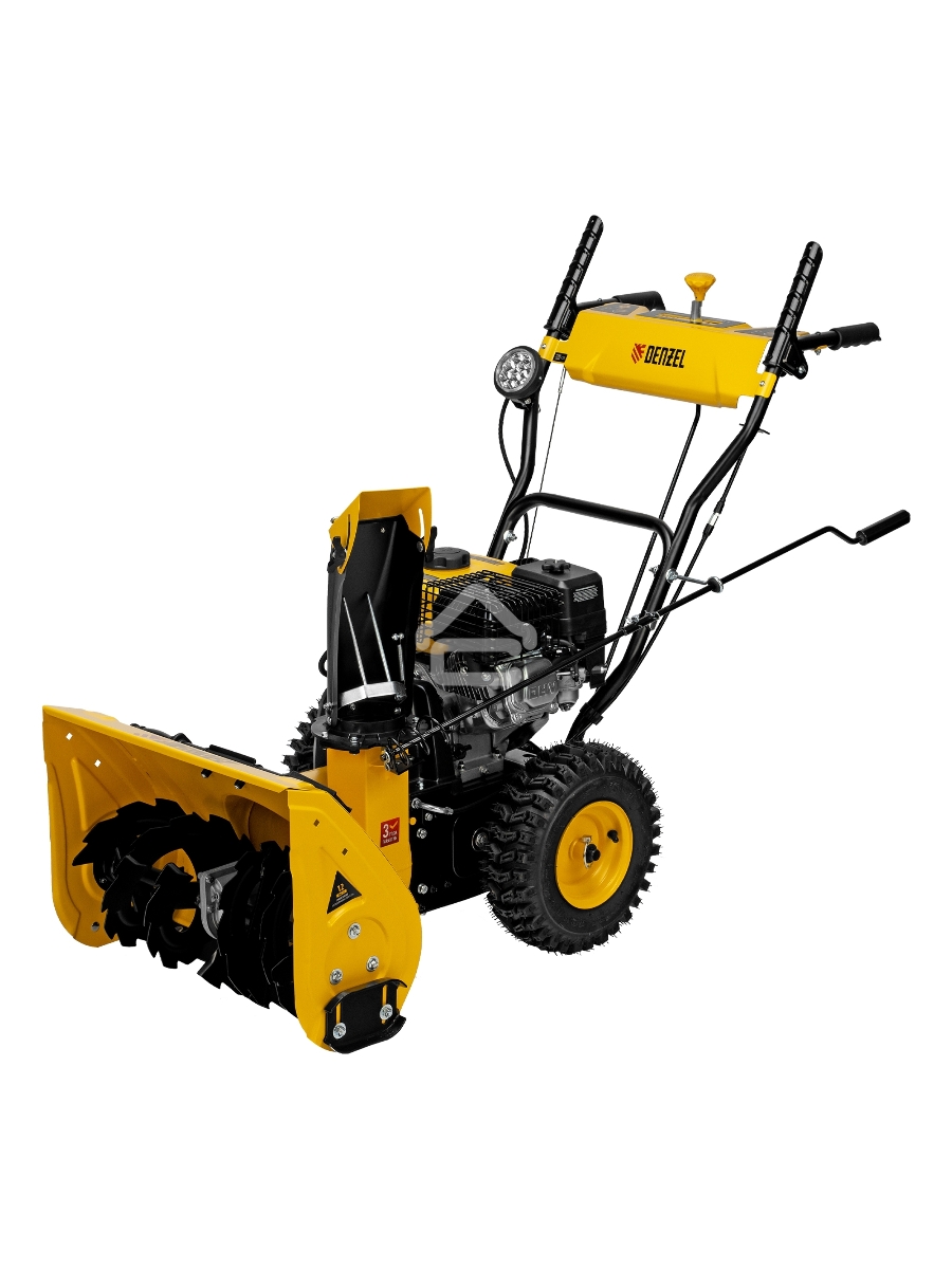 Бензиновая снегоуборочная машина SB 560 LP, 212cc, эл.старт, фара Denzel