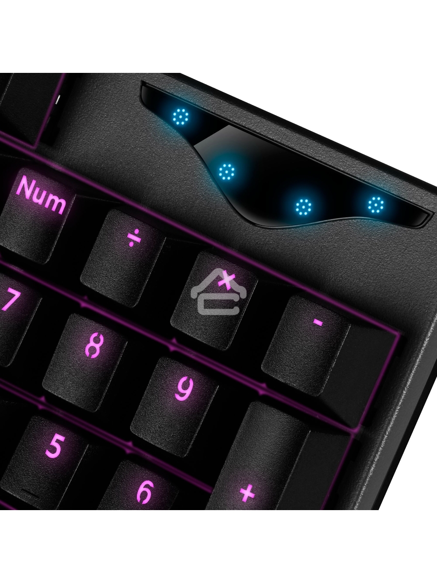 Игровая клавиатура Sven KB-G9300 чёрная (Outemu Blue switches,104кл., подсветка)