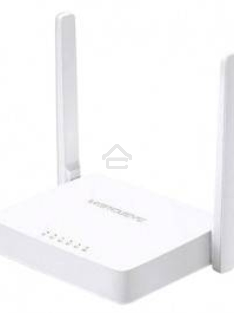 Маршрутизатор Mercusys MW305R Wi-Fi роутер 300 Мбит/с 2,4 ГГц, 1 порт WAN 10/100 Мбит/с + 4 порта LAN 10/100 Мбит/с, 2 фиксированные антенны