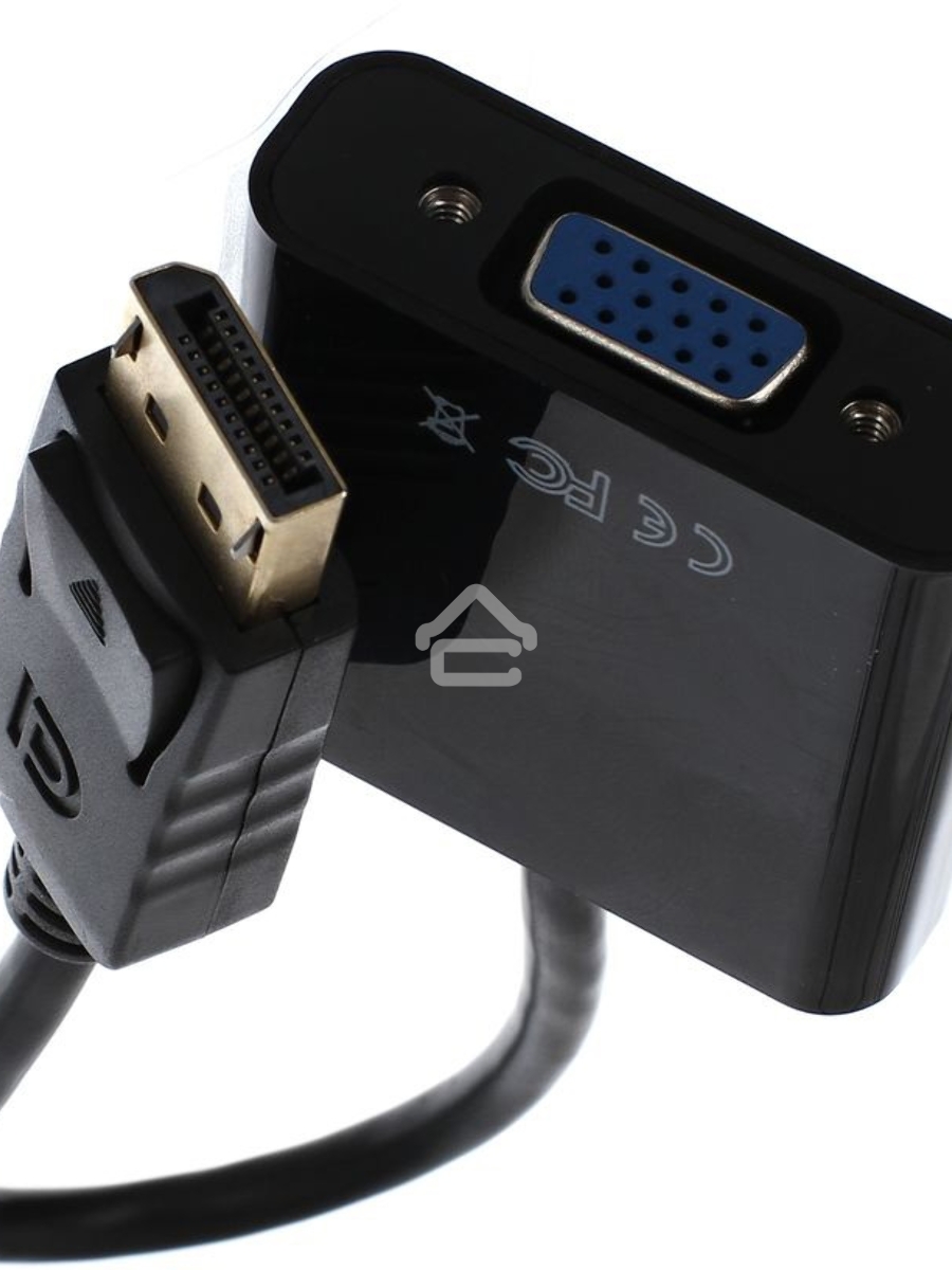 Кабель-переходник DP --> VGA-F 0,2m , Telecom (TA522)