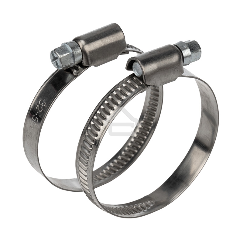 Хомут червячный Rexant 32-50-0,7 мм, (упак. 50 шт)