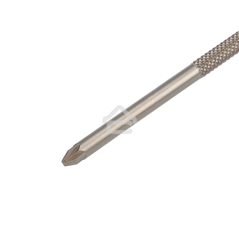 Отвертка крестовая Rexant PZ 1х75 мм, трехкомпонентная рукоятка, сталь S2