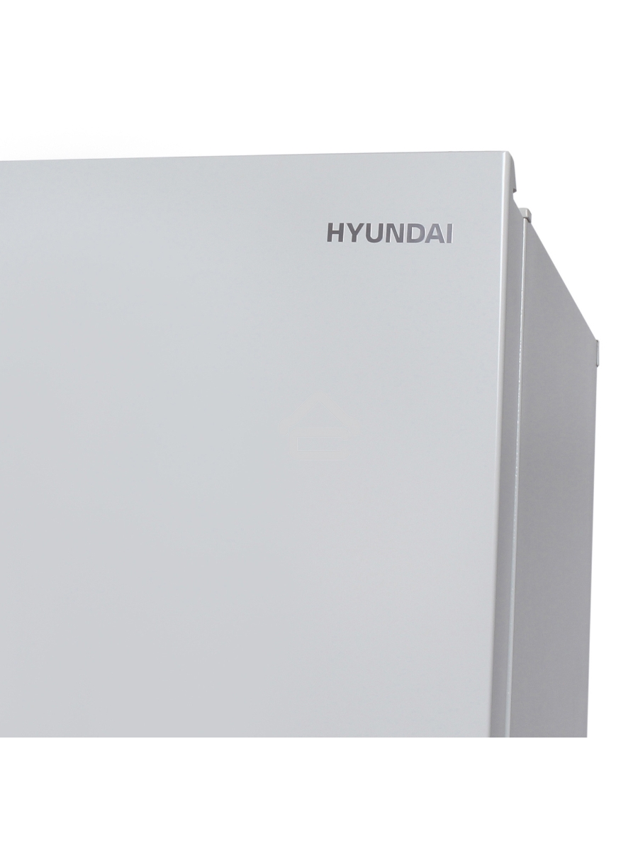 Холодильник Hyundai CS4502F белый двухкамерный Side by Side 271/165л морозилка сбоку