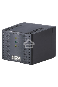 Стабилизатор напряжения Powercom Voltage Regulator, 3000VA, Black, Schuko