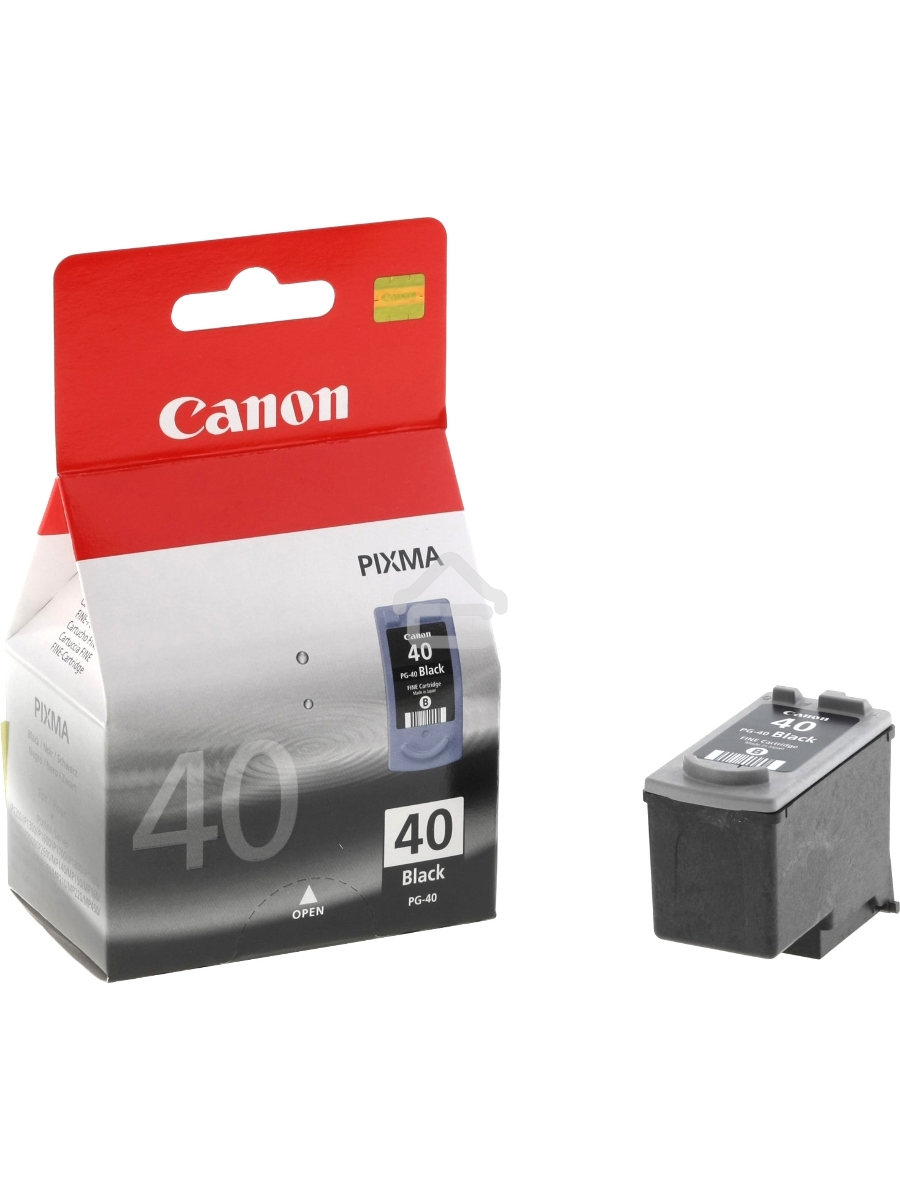 Картридж струйный PG-40Bk (0615B025), для Canon MP150/170/450/iP2200/iP1600, Черный, 16ml