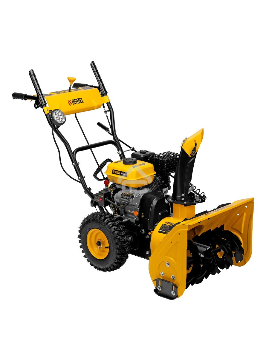 Бензиновая снегоуборочная машина SB 560 LP, 212cc, эл.старт, фара Denzel