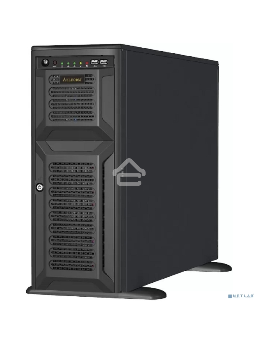 Серверный корпус 4U, ATX /E-ATX, Tower,8x3.5