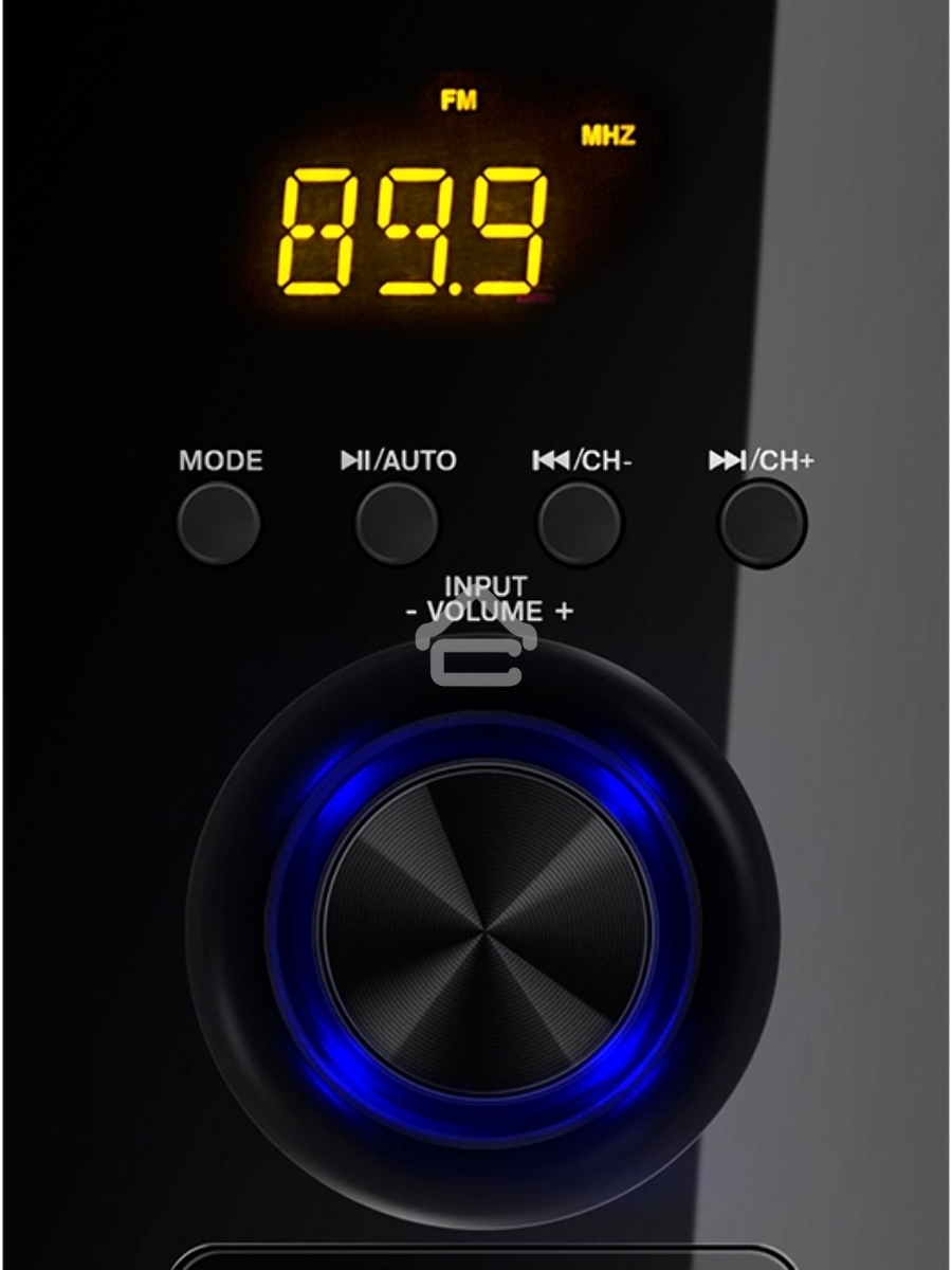 Колонки SVEN MS-2050 черный (2x12,5W + Subwoofer 30W, дерево, USB, SD, FM, ПДУ, Bluetooth)