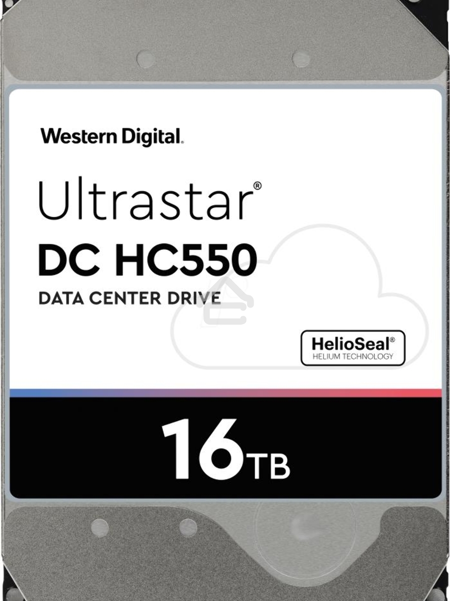 Жесткий диск Western Digital Original SATA-III 16Tb 0F38462/0F38468 WUH721816ALE6L4 OEM Ultrastar DC HC550 (7200rpm) 512Mb 3.5