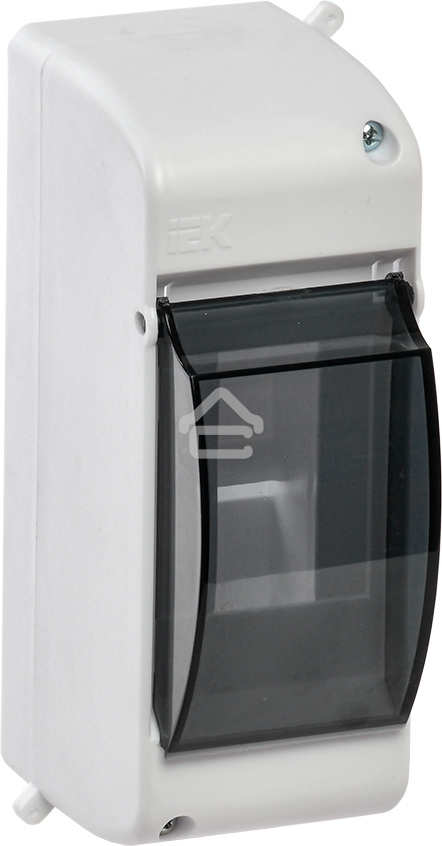 Бокс ОП КМПн 2/2 для 2 авт. выкл. прозр. крышка IP30 ИЭК MKP42-N-02-30-20