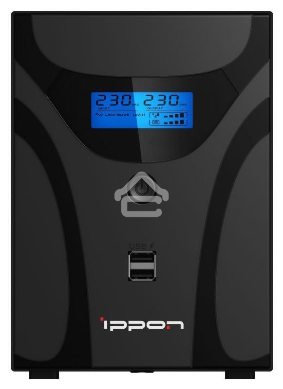Источник бесперебойного питания Ippon Smart Power Pro II 1200 720Вт 1200ВА черный