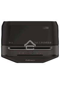 Шредер Fellowes PowerShred LX200 черный (секр.P-4)/перекрестный/12лист./22лтр./скрепки/скобы/пл.карты