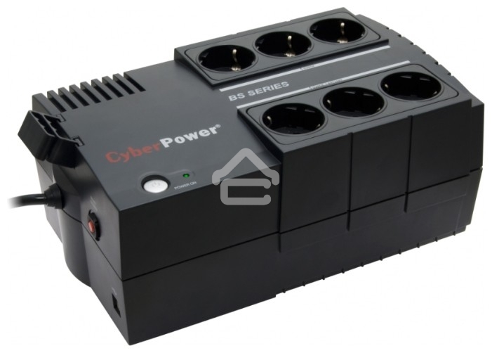 Источник бесперебойного питания CyberPower BS450E черный 450VA