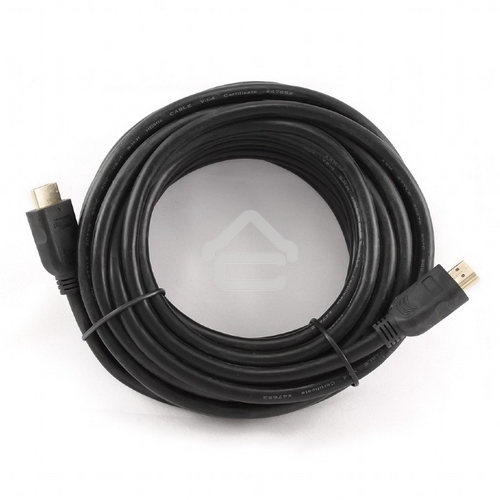 Кабель HDMI Cablexpert CC-HDMI4-7.5M, 19M/19M, v2.0, медь, позол.разъемы, экран, 7.5м, черный, пакет