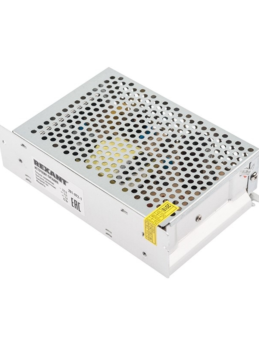 Источник питания 220 V AC/24 V DC 3 A 72 W с разъемами под винт, без влагозащиты (IP23)