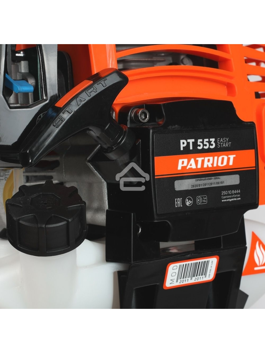 Триммер бензиновый Patriot PT 553 (1+1) 1840Вт 3л.с. реж.эл.:леска/нож