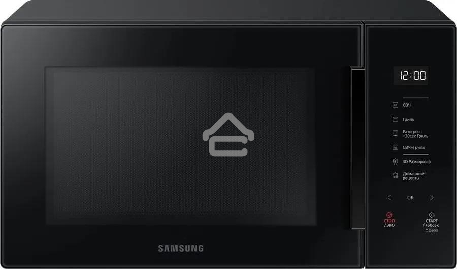 Микроволновая печь Samsung MG30T5018AK/BW черный, 30 л, 900 Вт, переключатели - сенсор