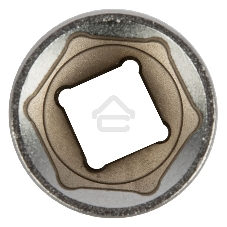 Головка торцевая Matrix, 22 мм, 6-гранная, CrV, под квадрат 1/2