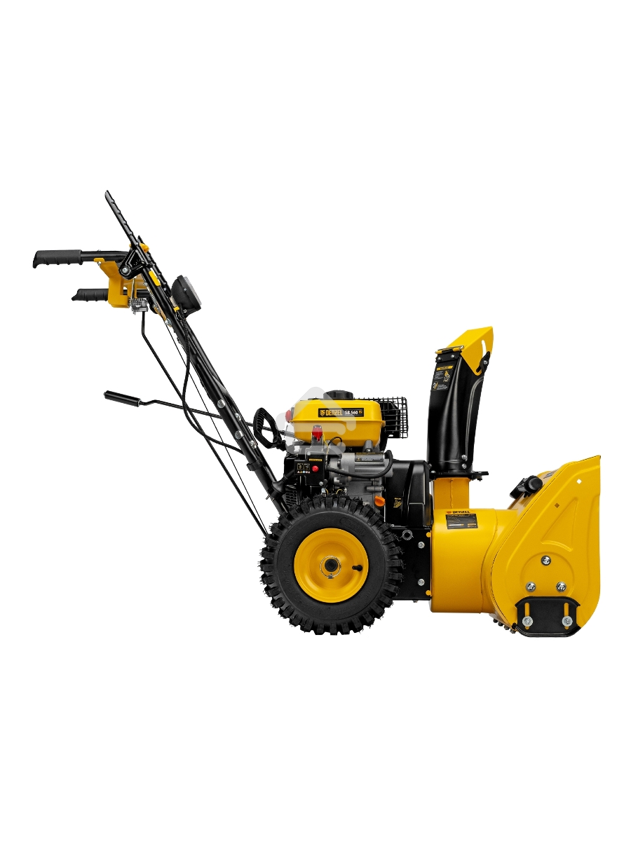 Бензиновая снегоуборочная машина SB 560 LP, 212cc, эл.старт, фара Denzel