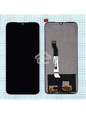 Дисплей для Xiaomi Redmi Note 8, Redmi Note 8 2021 (small size) черный
