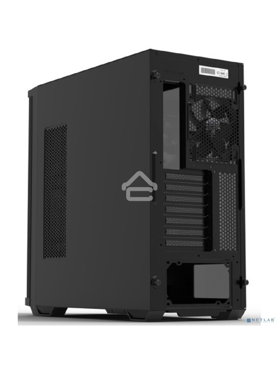 Компьютерный корпус ZALMAN Z10, ATX, BLACK, WINDOW, 2x3.5