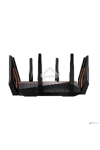 Маршрутизатор ASUS GT-AX11000 Tri-band WiFi 6(802.11ax) Gaming Router –World's first 10 Gigabit Wi-Fi router with a quad-core processor, 2.5G gaming port, DFS band, wtfast, Adaptive QoS, AiMesh for mesh wifi system