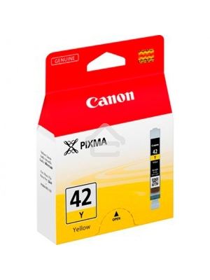 Картридж струйный CLI-42Y (6387B001) для Canon PIXMA PRO-100, желтый, 284 стр.