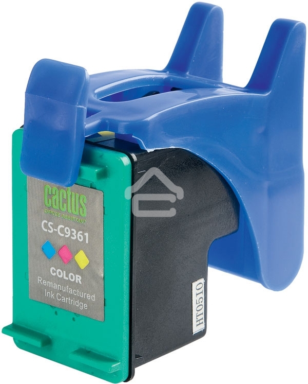 Картридж струйный Cactus CS-C9361 №136 трехцветный (18 мл.) для HP DJ 5443/D4163/DJ 6313/PS 2573/C3183/C4183/D5163/1513/1513s