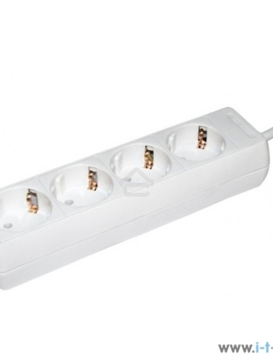 Удлинитель 4х5м с заземл. 16А IP20 У04 2P+PE ИЭК WYP10-16-04-05-Z-N