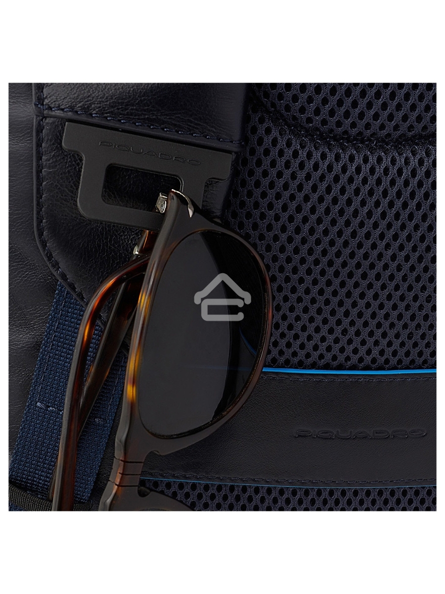 Рюкзак мужской Piquadro Blue Square CA5574B2V/BLU синий натур.кожа