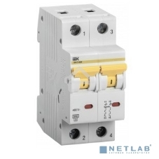 Выключатель автоматический однополюсный Iek MVA31-2-025-C ВА47-60M 2Р 25А 6кА С