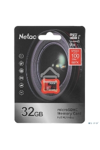 Флеш карта MicroSD card Netac P500 Extreme Pro 32GB, retail version w/o SD adapter