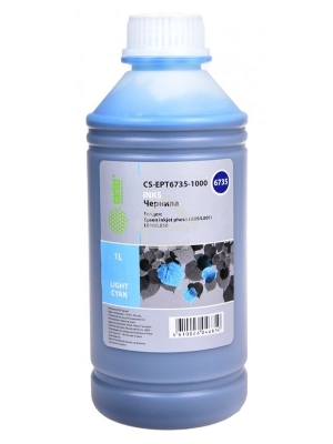Чернила Cactus CS-EPT6735-1000 светло-голубой 1000мл для Epson L800/L810/L850/L1800