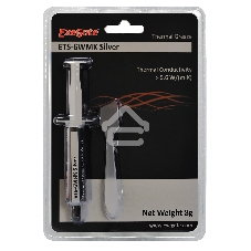 Термопаста ExeGate ETS-6WMK Silver, шприц с лопаткой, 8г