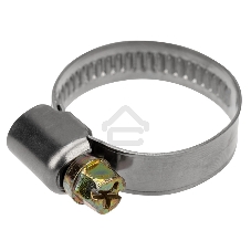 Хомут червячный Rexant 16-27-0,7 мм, (упак. 50 шт)