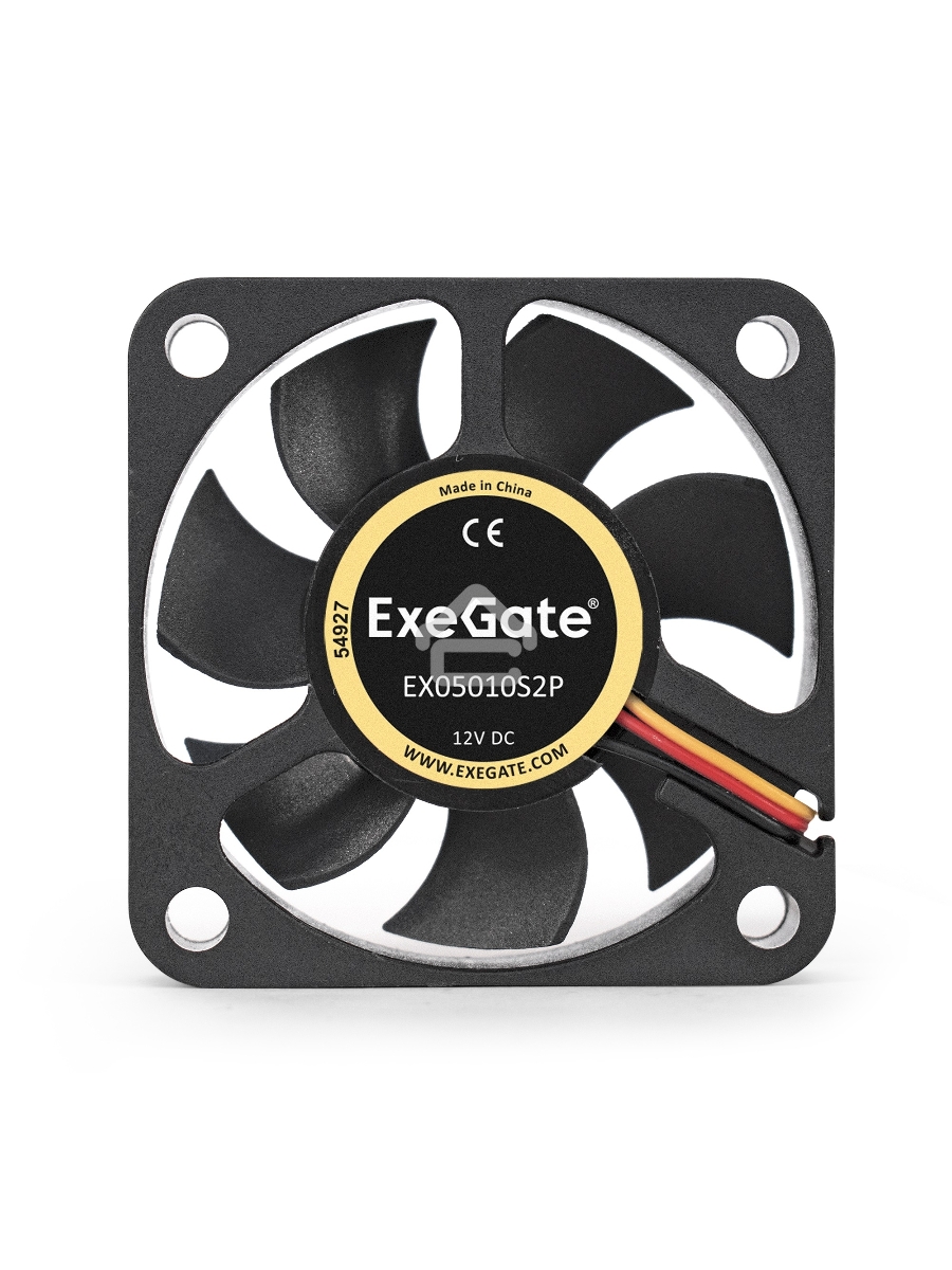 Вентилятор для корпуса ExeGate EX05010S2P черный, 50 мм, 5000 об/мин, 28 дБ, 2 pin