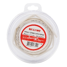 Трубка термоусаживаемая Rexant 3.0/1.5мм белый ролик 2.44м