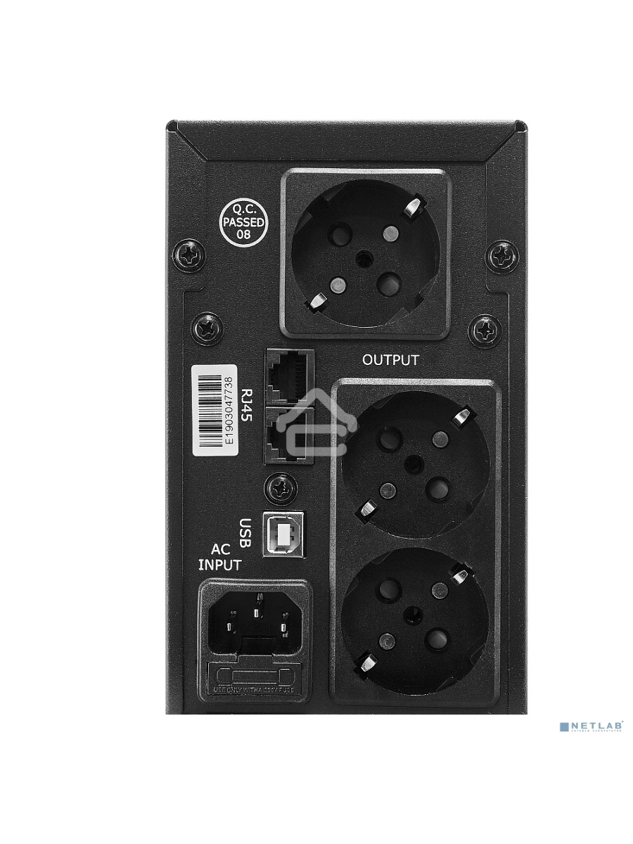 Источник бесперебойного питания CROWN Line Intractive CMU-SP650EURO LCD USB 650VA\390W, корпус металл, 1x12V/7AH, розетки 2*EURO+3*IEC, трансформатор AVR 140-290V, LCD-дисплей, съёмный кабель 1.2 м, порт RJ11/45, порт USB, защита: от перегрузки, от КЗ, от