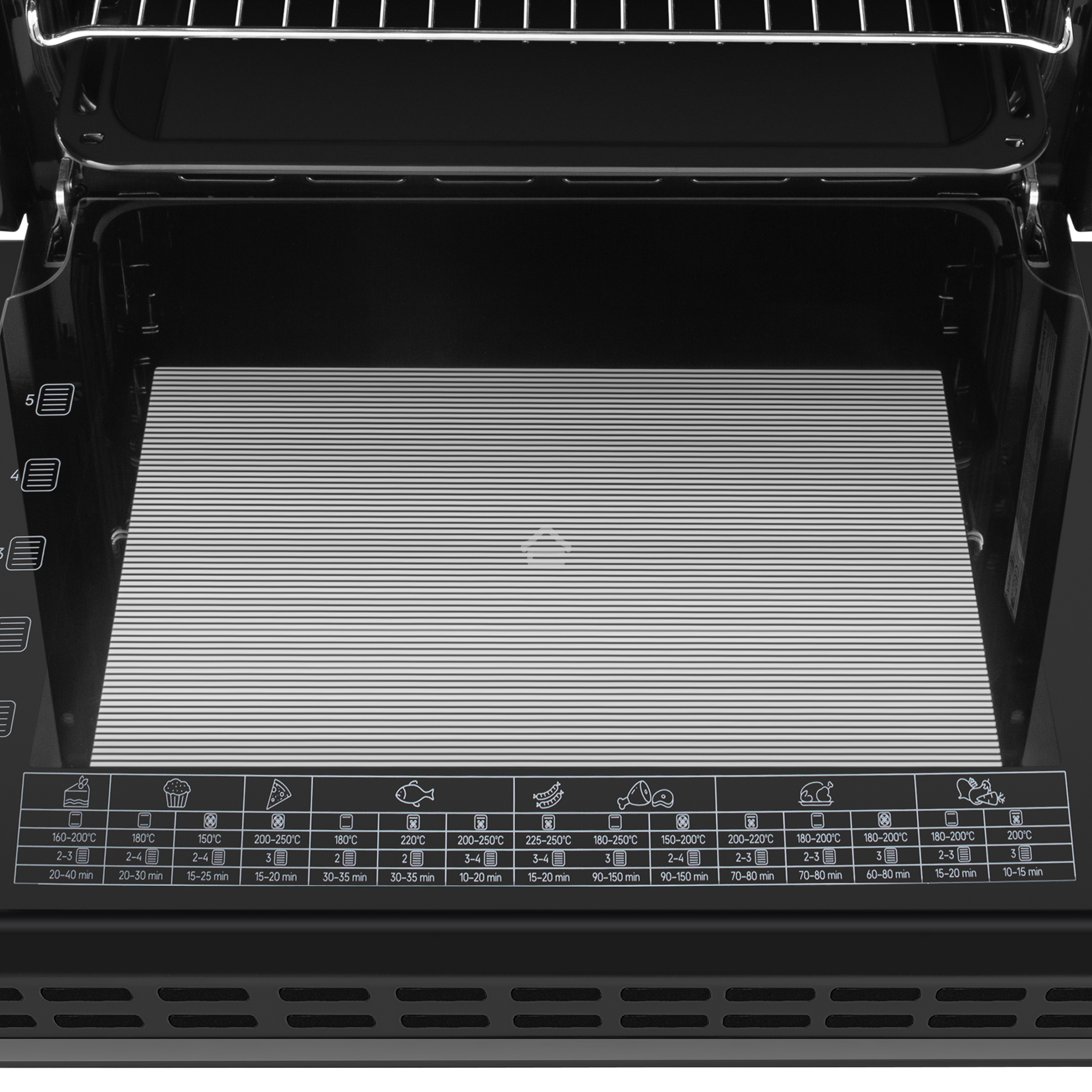 Шкаф духовой электрический Maunfeld AEOD60103W, 60л, дверца с 3 стеклами, белый