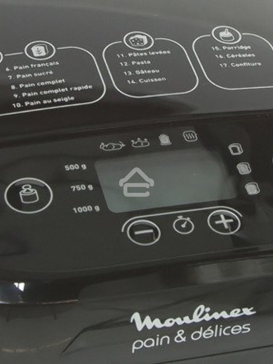 Хлебопечь Moulinex OW240E30 650Вт серебристый/черный