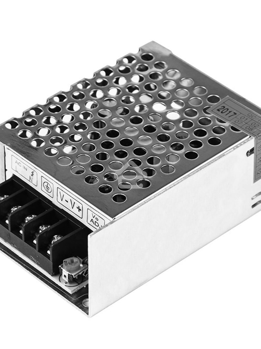Источник питания 220 V AC/24 V DC 1 A 24 W с разъемами под винт, без влагозащиты (IP23)