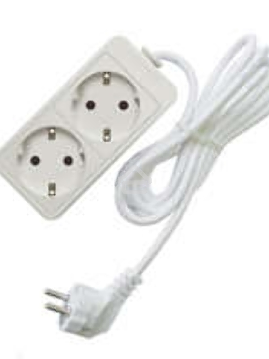 Удлинитель 2х1.5м с заземл. 10А IP20 2.2кВт Союз 481S-9201