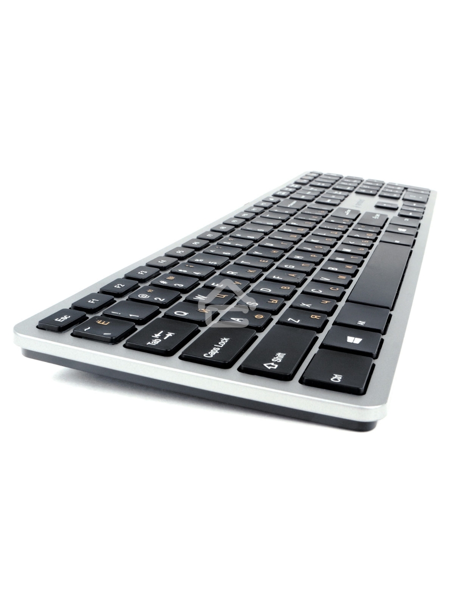 Клавиатура Gembird KB-8420 проводная, USB, серый
