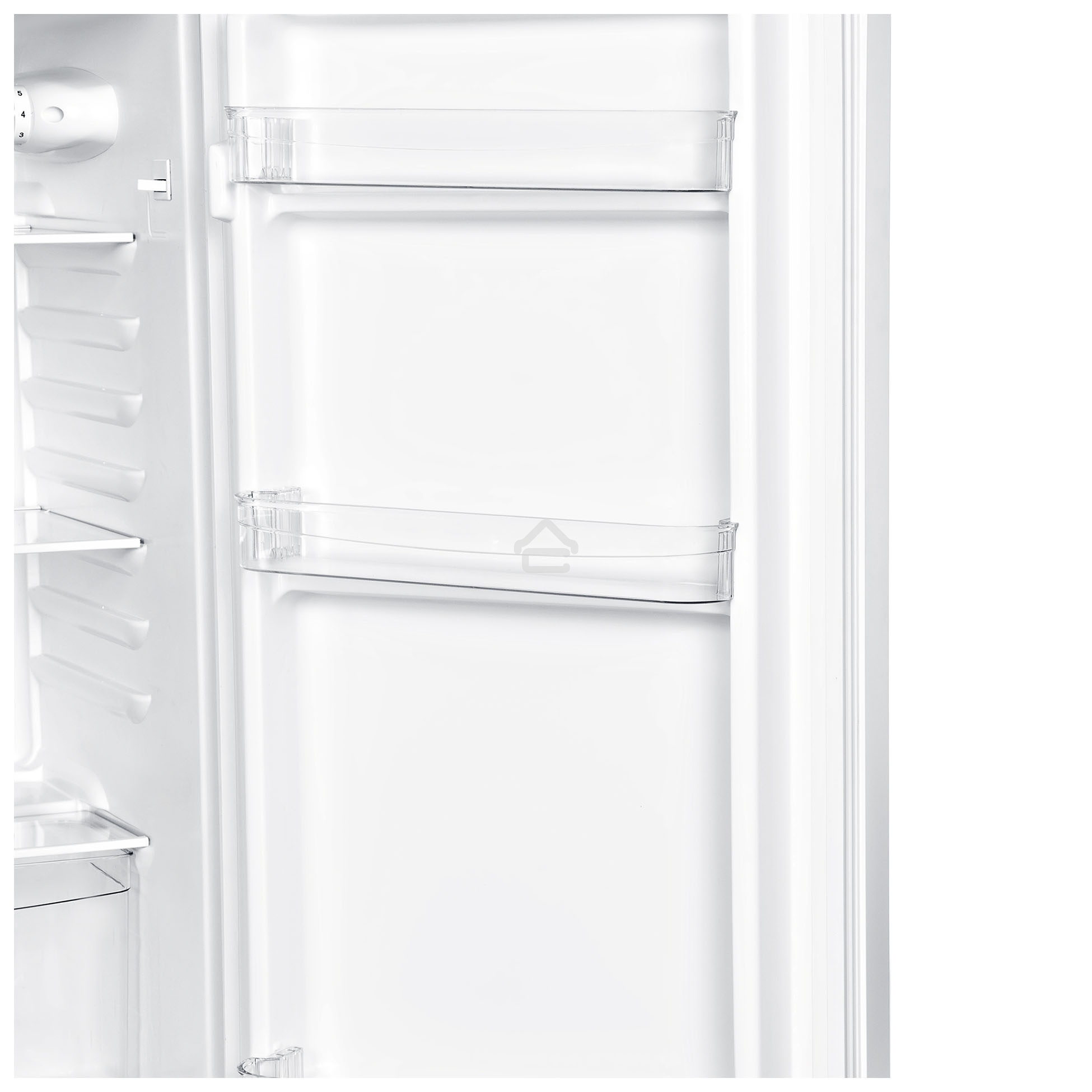 Холодильник Hyundai CT1551WT белый двухкамерный 98/33л морозилка сверху