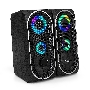 Акустическая система 2.0 ExeGate EX289686RUS Accord 220 (питание USB, 2х3Вт (6Вт RMS), 60-20000Гц, цвет черный, RGB подсветка)