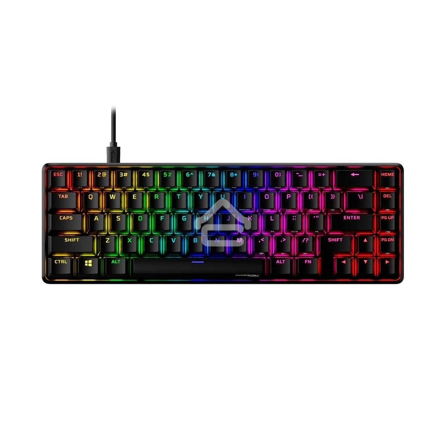 Клавиатура игровая HyperX Alloy Origins 65 Aqua (RUS)